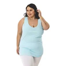 Camiseta Feminina Academia Plus Size