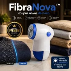 Papa Bolinhas FibraNova™ Portátil Removedor de Bolinhas de Roupa Tira Fiapos Renovador de Tecidos