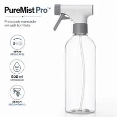 Borrifador Spray Multiuso 500ml Pulverizador Regulável para Limpeza Jardim Plantas Álcool Água PureMist Pro™