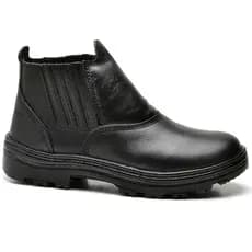 Bota de Segurança (CA) 41273 Produto com certificado de Aprovação, Couro Legitimo/Sola de Borracha