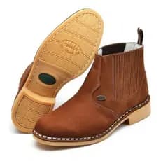 Bota Botina Masculina Vira Francesa F1000/ costurada a mão. super confortável e resistente
