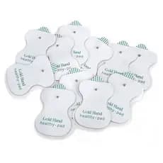 Eletrodos Adesivos para Aparelho TENS/FES  Fisioterapia - Gold Hand Healthy Pad - Reutilizável.