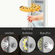 Protetor De Porta Infantil Salva Dedos Crianças Bebê Anti-Batida Protetor de Dedo Segura