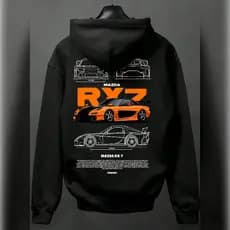 Blusa Moletom Carro Mazda RX7 Han Velozes e Furiosos