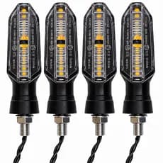 Pisca Seta Led Cb Twister Sequencial Rosca Moto Cb 300 Xre 300 Fazer
