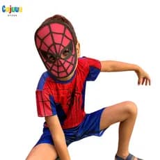 Fantasia Infantil Menino Aranha Roupa Criança