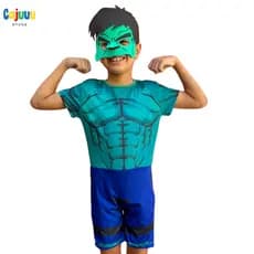 Fantasia Infantil Incrivel Hulk Roupa Criança