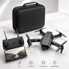 Drone E88 Pro 4K Câmera Dupla Wi-Fi Dobrável Controle Remoto com 1 Bateria