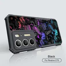 Bonito Legal Graffiti manga Boom Caso De Telefone Realme C75 C75X C71 C67 C65 C63 C61 C55 C53 C51 4G 5G Embalagem Capa P