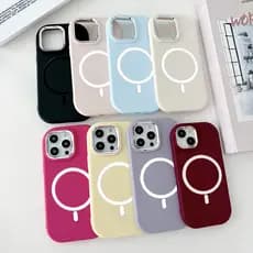 Capa De Telefone Magnética De Silicone Colorida Doce Xiaomi Redmi 14C 13C 13 13R 12C 10C 12 12R 11A 10 Prime 4G 5G Invól