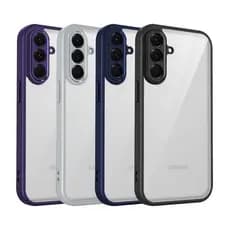 Capa De Telefone Para Samsung A57 A56 A55 A54 A53 A36 A35 A34 A33 A27 A26 A25 A24 A23 4G 5G Acrílico Transparente Capa