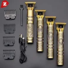 Máquina de Cortar Cabelo e Barba Masculina 3 em 1, Aparador e Barbeador Elétrico