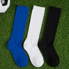 Kit 3 Meião Futebol Profissional Meião Cano Alto Alta Qualidade Esportivo Jogador Time Uniforme