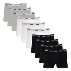 Kit 10 Cuecas Boxer Polo Star Cotton Modelo Tradicional em Algodão Masculina Original