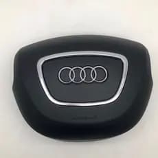 Adequado para Audi A3, A4, A6, A7, Q5, Q7 Capa de volante/capa de Airbag