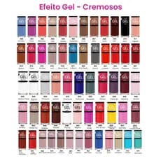 Esmalte Efeito Gel Bella Brazil - Escolha Suas Cores