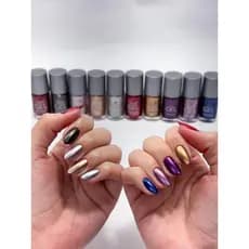 Esmalte Metalizado Efeito Gel Bella Brazil 9ml