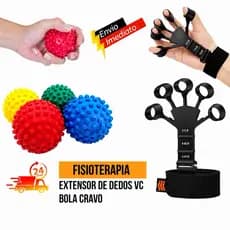 Hand Grip de Dedo e ou Bola Cravo Fisioterapia Exercício para Mãos