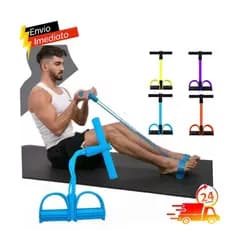 Elástico tensão com apoio para pés TubeFit