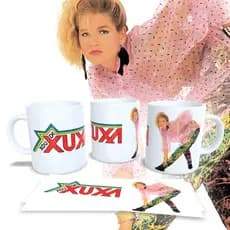 Caneca Personalizada de Porcelana Importada / ESTAMPA EXCLUSIVA / Caneca Xou da Xuxa