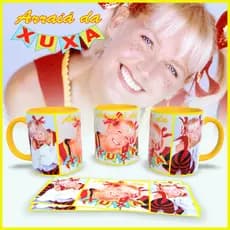 Caneca Personalizada de Porcelana Importada / ESTAMPA EXCLUSIVA / Caneca Arraiá da Xuxa