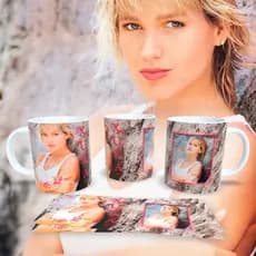 Caneca Personalizada de Porcelana Importada / ESTAMPA EXCLUSIVA / Caneca Xuxa Sete