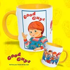 Caneca Chucky Good Guys / Caneca Personalizada de Porcelana Importada / ESTAMPA EXCLUSIVA / Caneca do Boneco Chucky