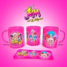 Caneca Jem e As Hologramas / Caneca Personalizada de Porcelana Importada / ESTAMPA EXCLUSIVA / Caneca Jem e As Ologramas