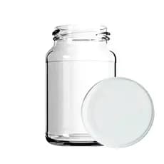 10 Potes Vidro Palmito 500ml C/tampa Metal E Lacre Doce Conserva Tempero Mel Pimenta