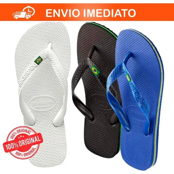 Havaianas Brasil todas cores e com listras na lateral 100% ORIGINAL chinelo brasil unissex a melhor
