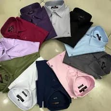 Camisa Social ARA MI S Manga Longa Masulina Sli m Fit Lisa