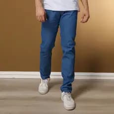Calça Jeans Masculina Slim Original Elastano Roupas Masculina Cor Preto Envio Imediato