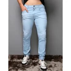 Calça Jeans Clara Masculina Slim Skinny Casual qualidade boa