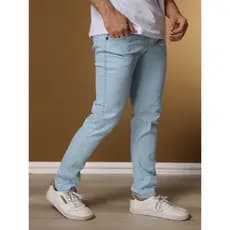 Calça Jeans Masculina Skinny Com Lycra Elastano Linha Premium