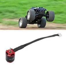 Motor sem escova Funien 3600KV RC para axial SCX24 1/24 1/18 Esteiras 9mm 10mm 12,5mm M2 Espaçamento de furos