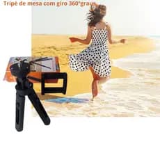 Tripe De Mesa  Para Celular Suporte HXT Com Regulagem De Altura Ate 26 Cm Rotaçao 360ºGraus