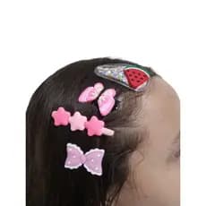 Presilhas Infantil Com 12 Unidades Colorido Meninas Estilosas Presilhas Fofas  Acessorios De Cabelo