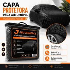 Capa Para Cobrir Carro Forrada Impermeável Proteção Contra Sol Chuva Raios Solares