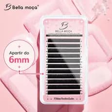 caixas Cílios YY Bella Moça ou 1 unidade. curvatura D Volume Brasileiro caplin unitárias e mix