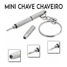 Chaveiro Mini Chave Fenda Pequenos Parafuso Óculos Relógios Brinquedos