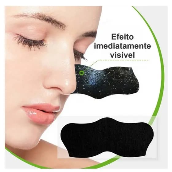 Máscara Adesivo Removedor de Cravos a Base de Carvão de Bambu Limpeza Profunda dos Poros Nose Pore PRODUTO ORIGINAL