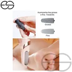 Lixador De Pé Lixa KIT Refil De Lixa Manicure Salão De Beleza ES