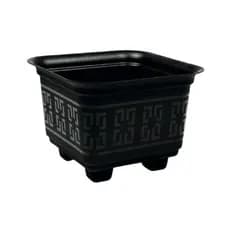 Kit 8 Vasos Quadrados 6L Plástico Reforçado para Plantas Flores Jardim Horta Resistente Decorativo