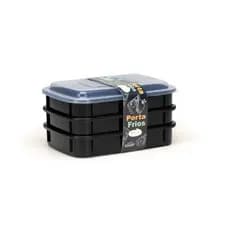 Porta Frios 3 Peças Com Tampa Transparente Colorido Organizador Geladeira Queijo Presunto Cozinha BPA Free Prático