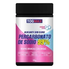Clareador Multiuso Togmax 1kg Tira Manchas Potente Roupas Cozinha Lavandeira Sem Cloro