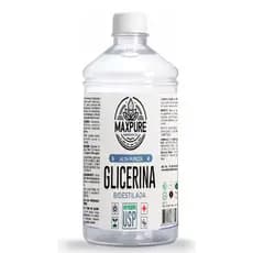 Glicerina Vegetal Bidestilada Usp 1 Lt Pura 100%  Uso Cosméticos Maquiagens Alimentícios