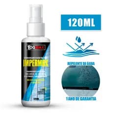 Impermax Repelente Água Vidro 120ml Cristalizador De Vidros Para Brisa Boxs Janelas Espelhos Móveis