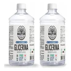 Glicerina Vegetal Usp Pura 100% Laudo 2 Litros Bidestilada Sabonete Líquido Barra Sabão Glicerinado