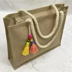 Bolsa Praia Com Zíper Grande Pallha Sintética EcoBag Juta Sacola Moda Verão Feminina Ombro