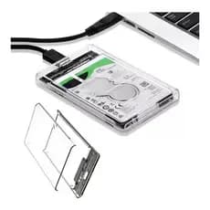 Case Externa Para Hd Sata 2,5 Usb 3.0 Transparente F3 1450